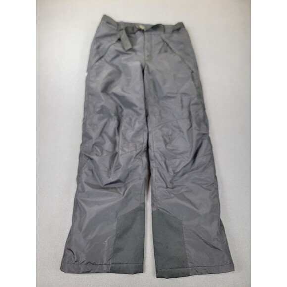 Vintage Columbia Snow Pants Mens Medium Black Insulated Ski Adjustable Belt 00s - Picture 1 of 10